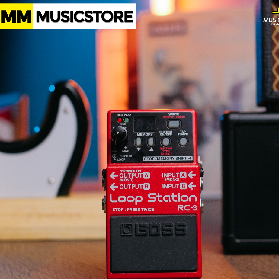 Efek Gitar BOSS RC3 Loop Station ( Boss RC 3 ) Efek Pedal
