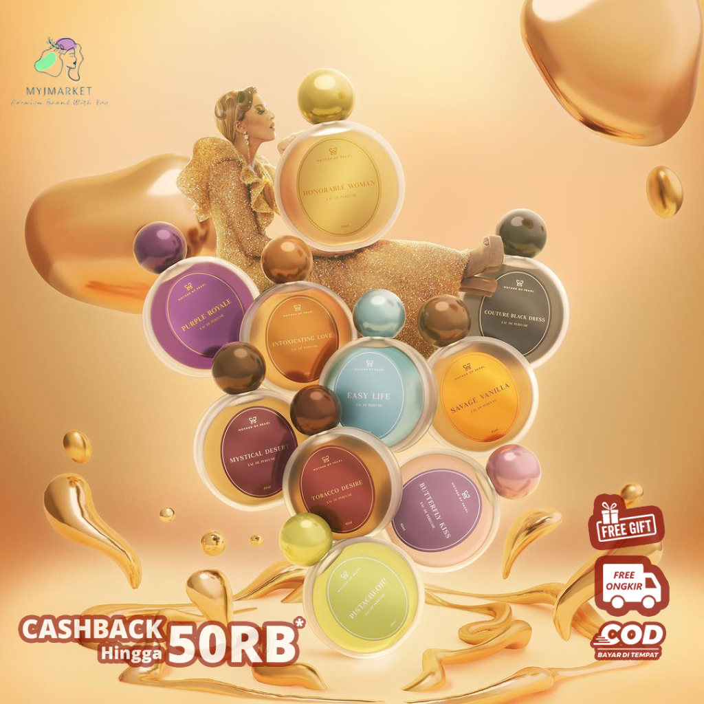 Mother Of Perfumery (Mother Of Pearl) by Tasya Farasya Full Parfum 45ml Parfum Tasya Farasya 45ml Mo