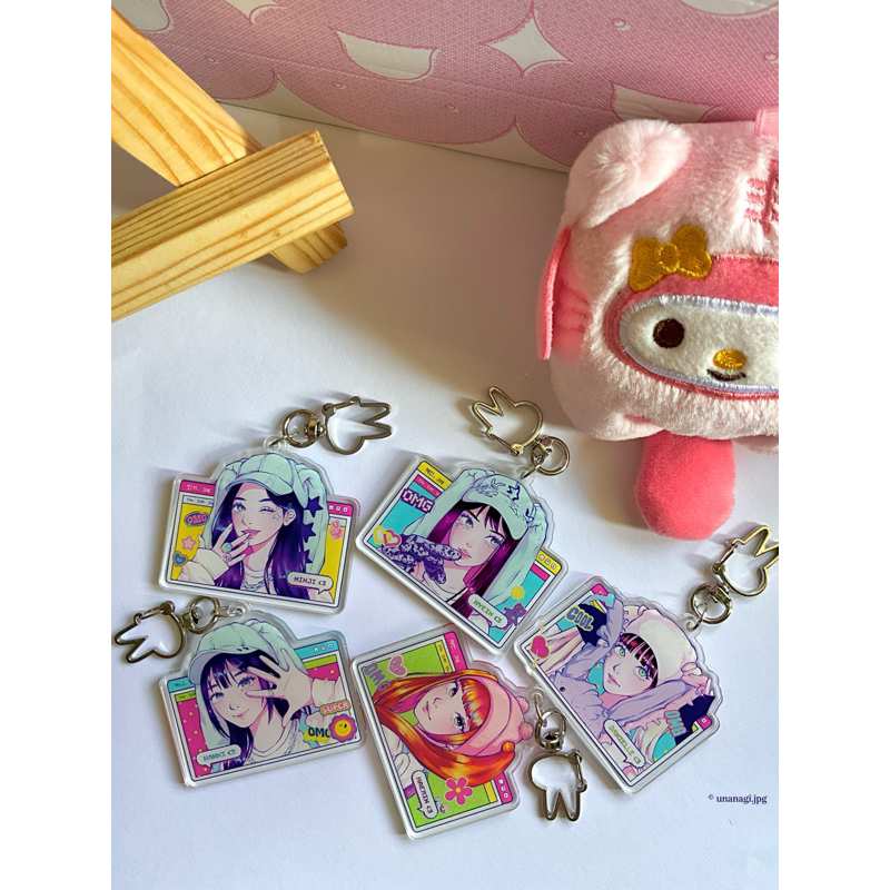 Fanmade Newjeans OMG Acrylic Keychain