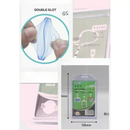 

[FAFAFA] ID Card Softcase / ID Card Bening Softcase