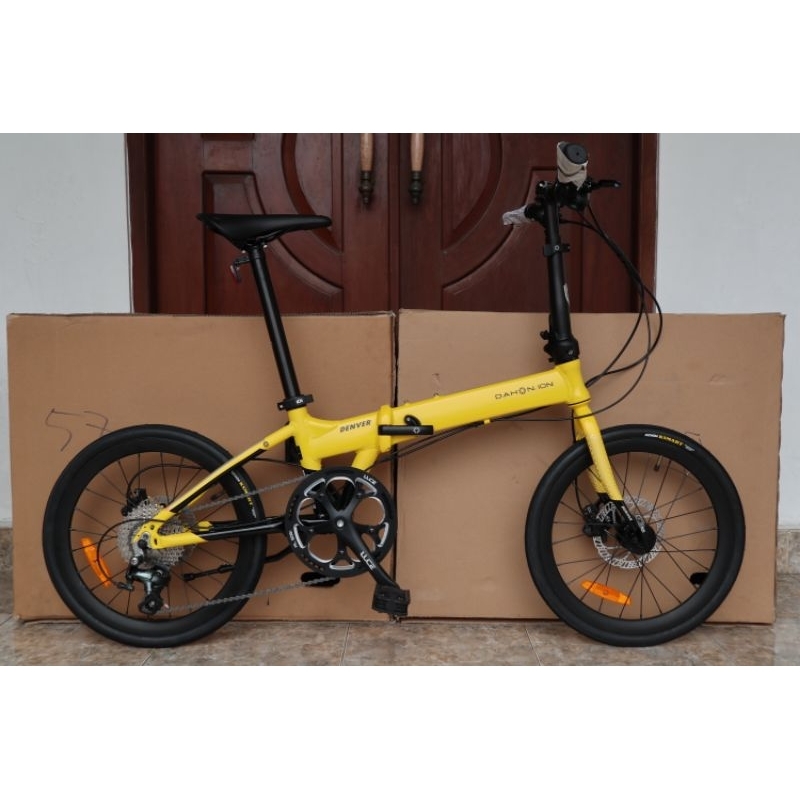 sepeda lipat 20 inch dahon ion denver 10 speed shimano tiagra
