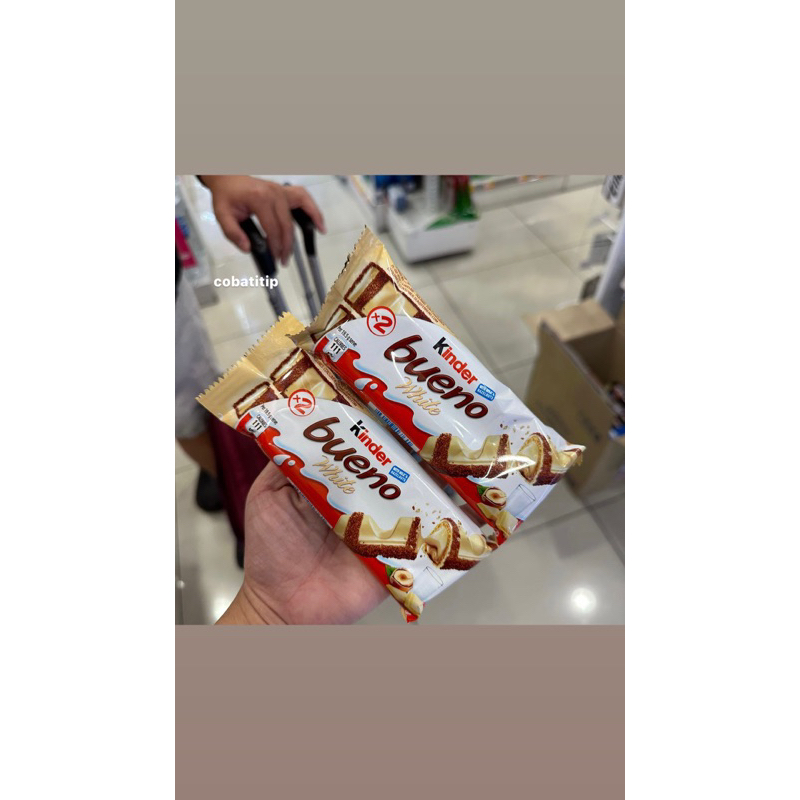 Kinder Bueno White Chocolate - 2x