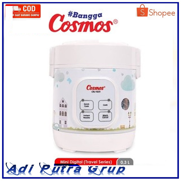 Cosmos Rice Cooker Digital CRJ-1031 Rice cooker 4in1 0,3Liter