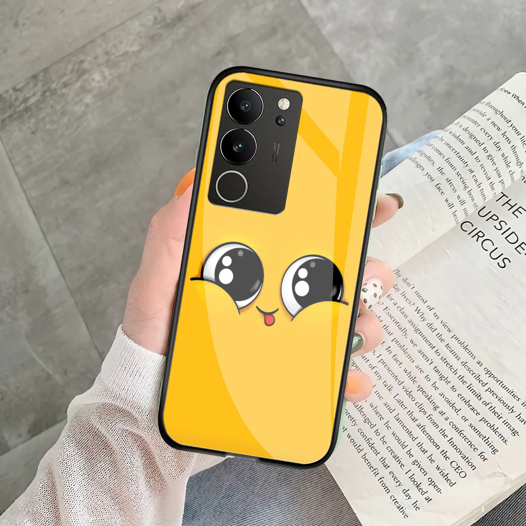 (U 169) Softcase Kaca Vivo V29  V29E  - Softcase kaca Vivo V29  V29E - Case Vivo V29  V29E - Case Ga