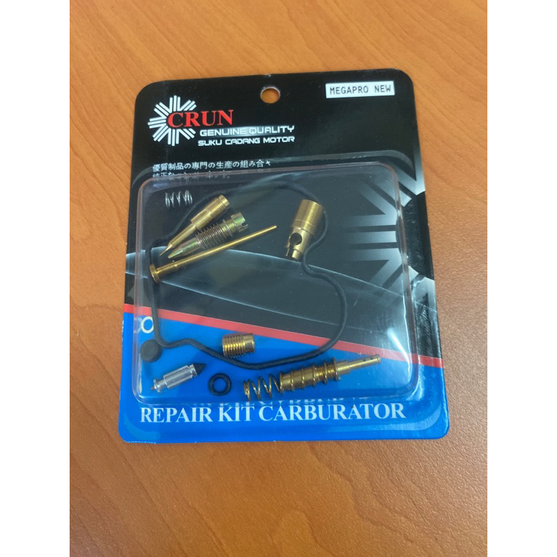 (CRUN) Repairkit Carburator Megapro New KYE / Isi Karburator Mega Pro New Monoshock / Repair Kit Car