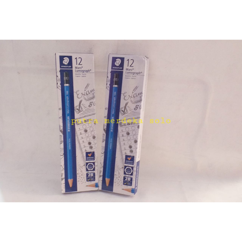 Pensil Staedtler 2B Pensil Staedler Pensil Ujian Staedtler