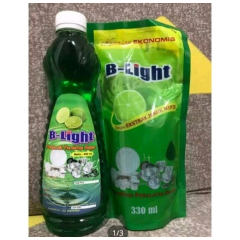 paket hemat sabun cuci piring  2pcs blight Refill dan botol murah