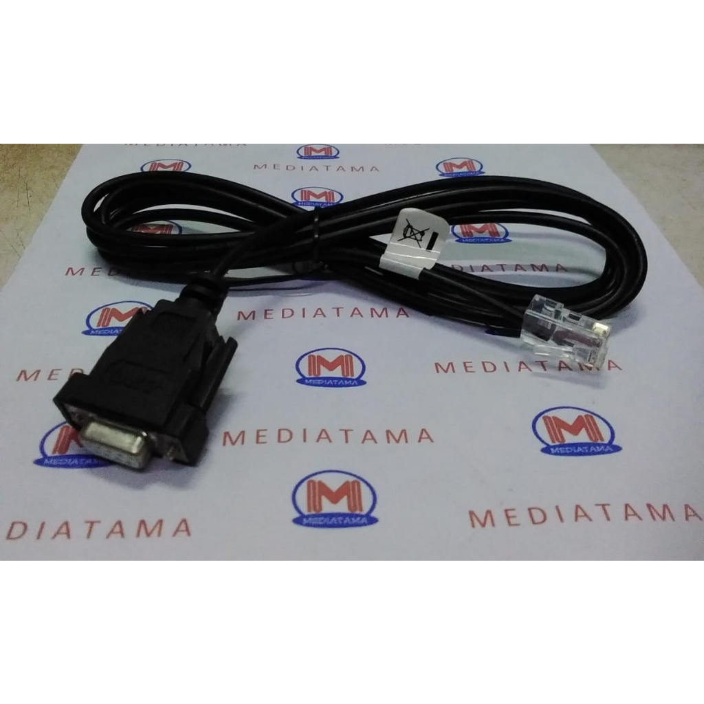 Kabel Kontrol RJ50 to RS232 DB9 UPS APC Schneider 940-0625A Cable Rj 50