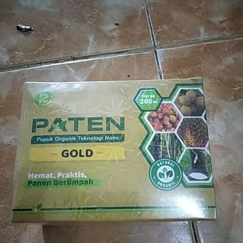 PATEN Pupuk Organik Teknologi Nano