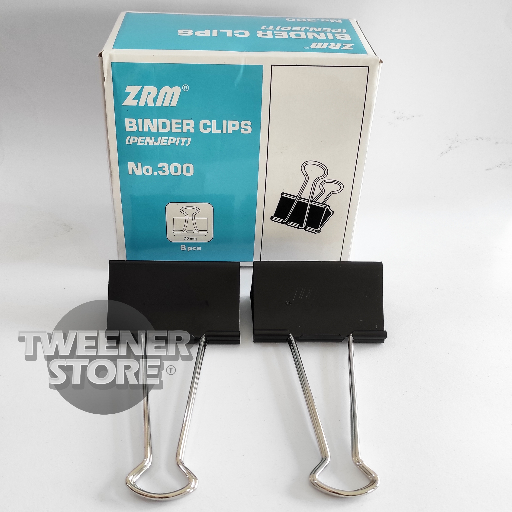 

1 PCS Binder Clip ZRM 300 Penjepit Klip Kertas