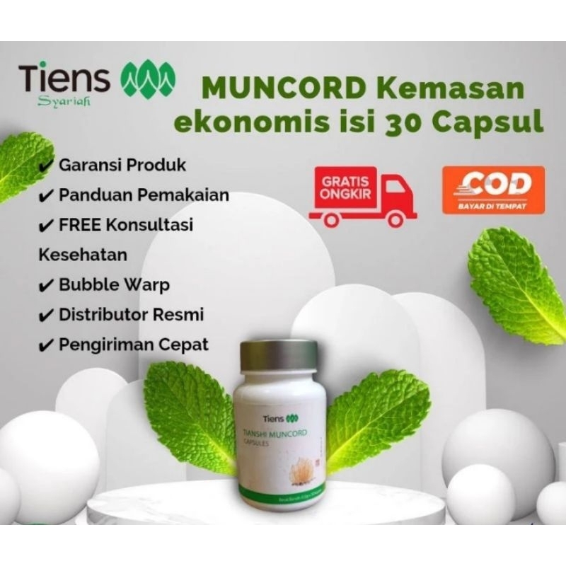 MUNCORD ISI 30 IMUN STAMINA PRIA GINJAL ORGAN TUBUH