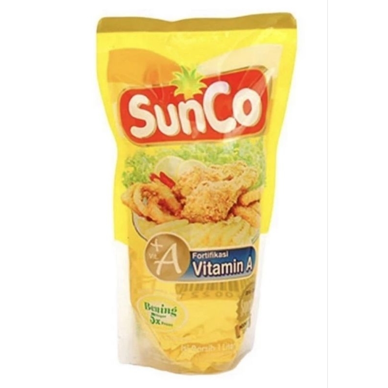 

sunco minyak goreng 1lt