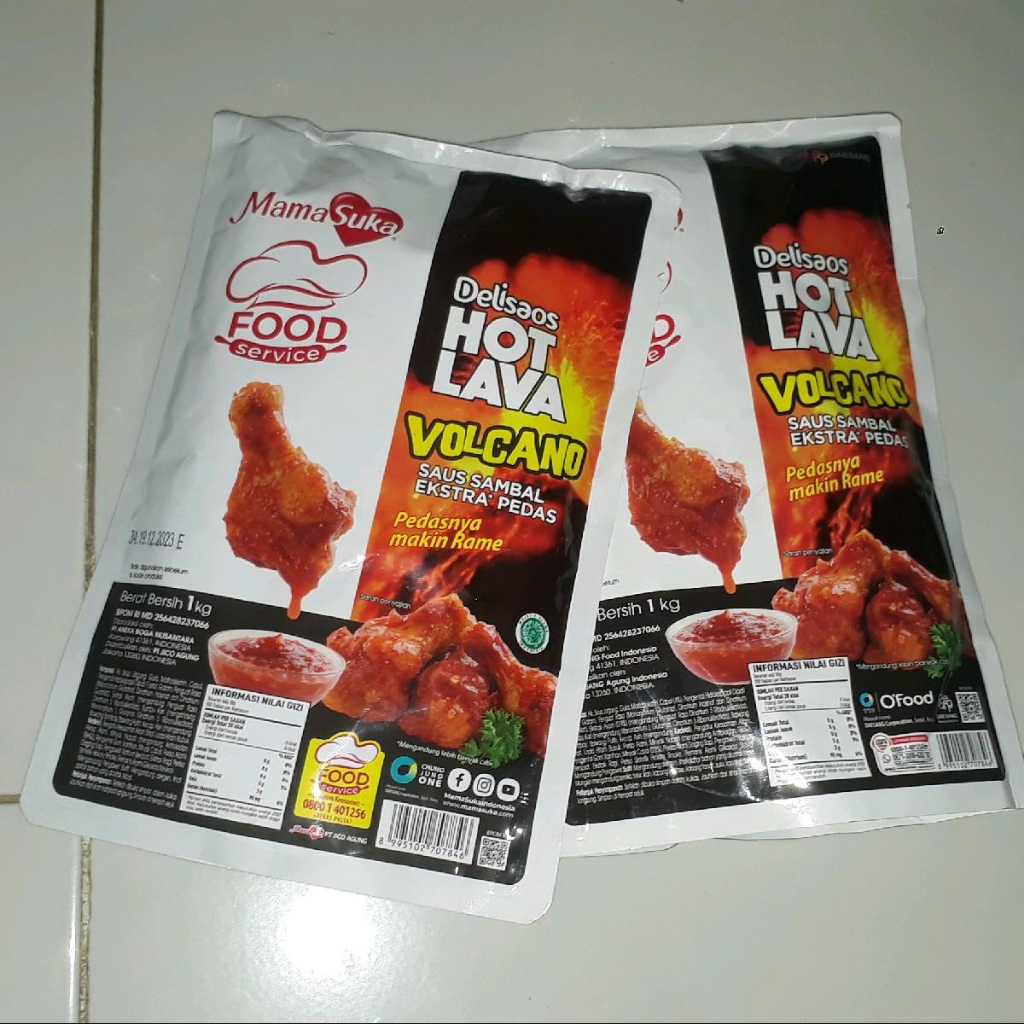 

Delisaos Hot Lava Volcano 1 kg Mamasuka