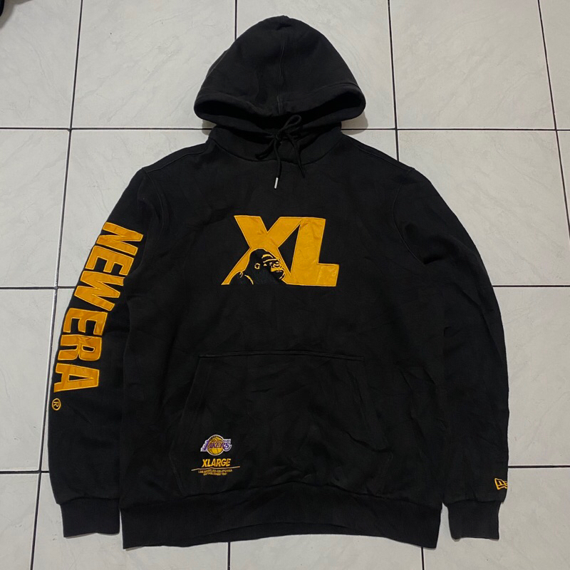 NEW ERA X LAKERS X XLARGE HOODIE