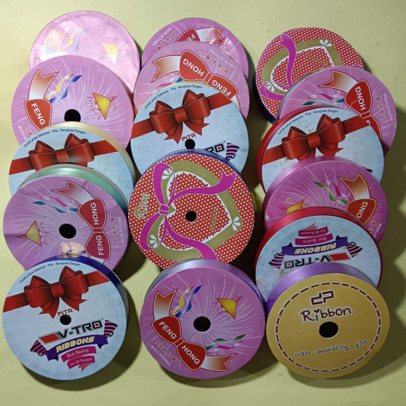 

PITA KADO POLOS PLASTIK PITA JEPANG RIBBONS 3/4 INCH (1pc)