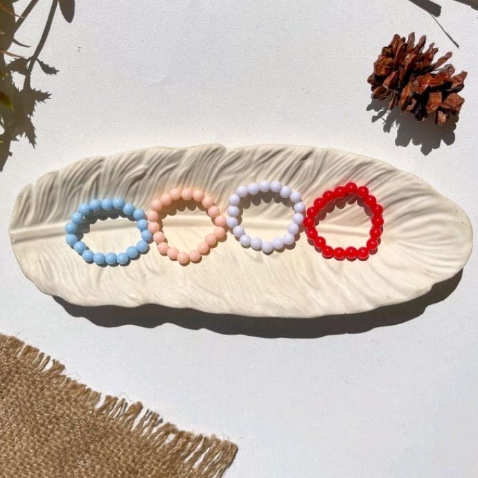 Gelang Anak Balita Manik Mutiara Pastel Bayi Kids Bracelet Perempuan Laki Laki