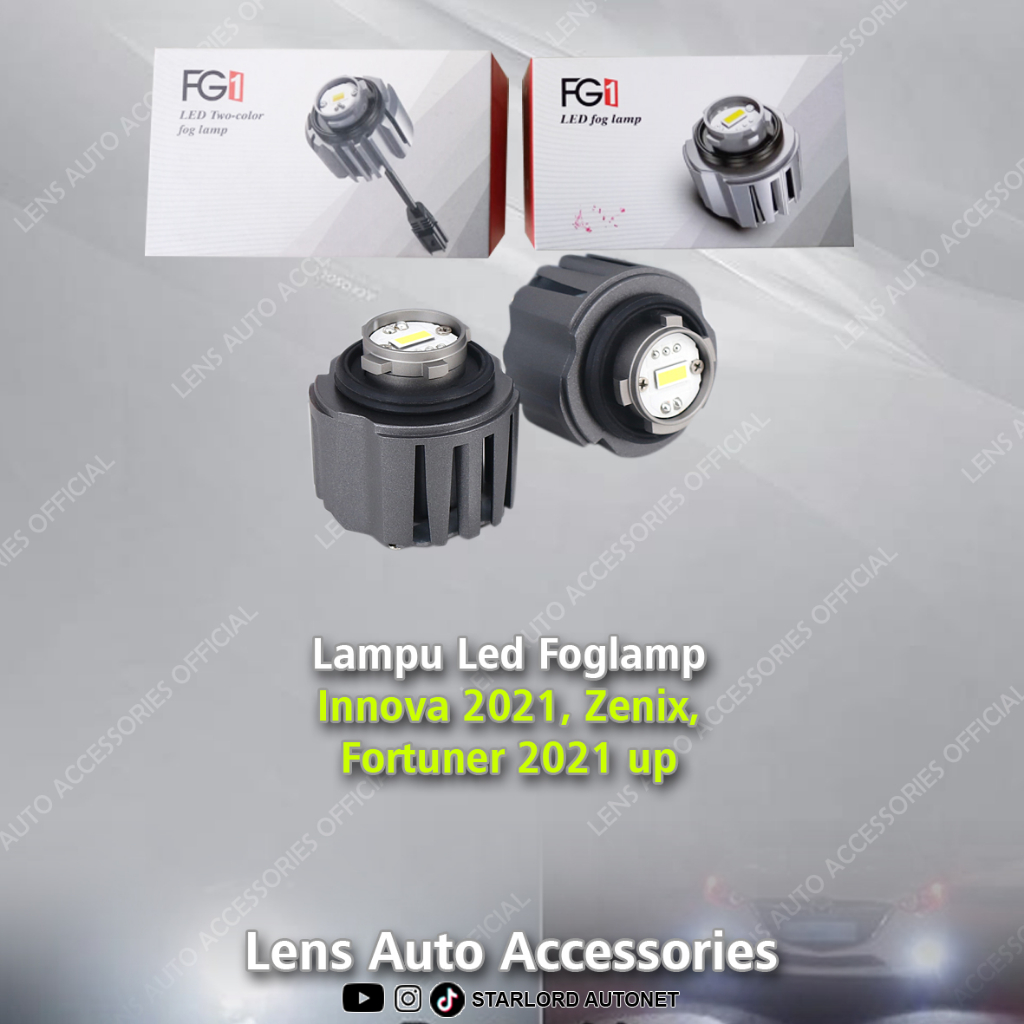 LAMPU LED FOGLAMP INNOVA 2021 - FORTUNER 2021 - INNOVA ZENIX