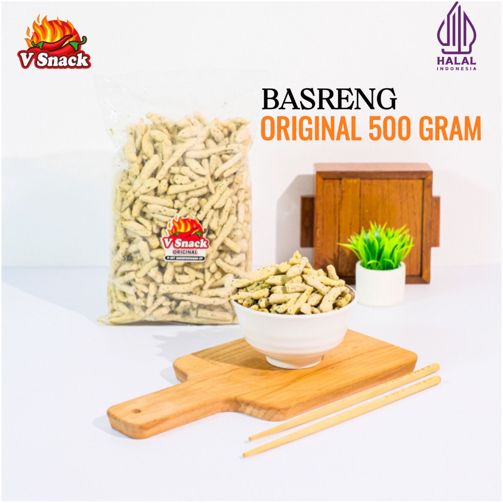 

Basreng Original Jeruk Purut 500Gram Camilan Snack