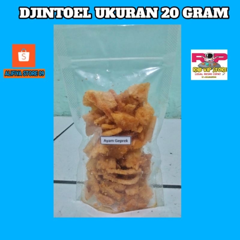

Murah | Snack DJINTOEL Ukuran 20 Gram