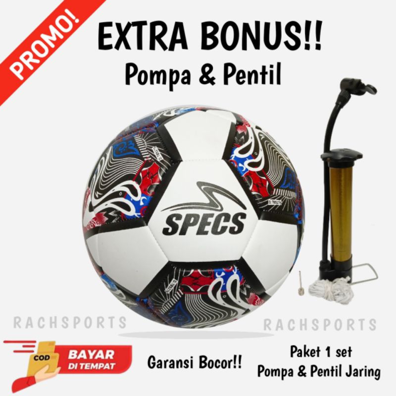 SPECS Bola Sepak Specs illuzion Batik Size 5