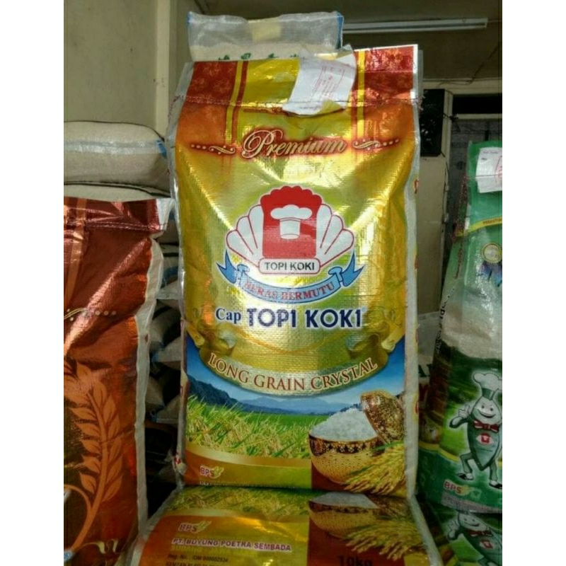

Beras Topi Koki Long Grain Crystal Premium 20kg Karung