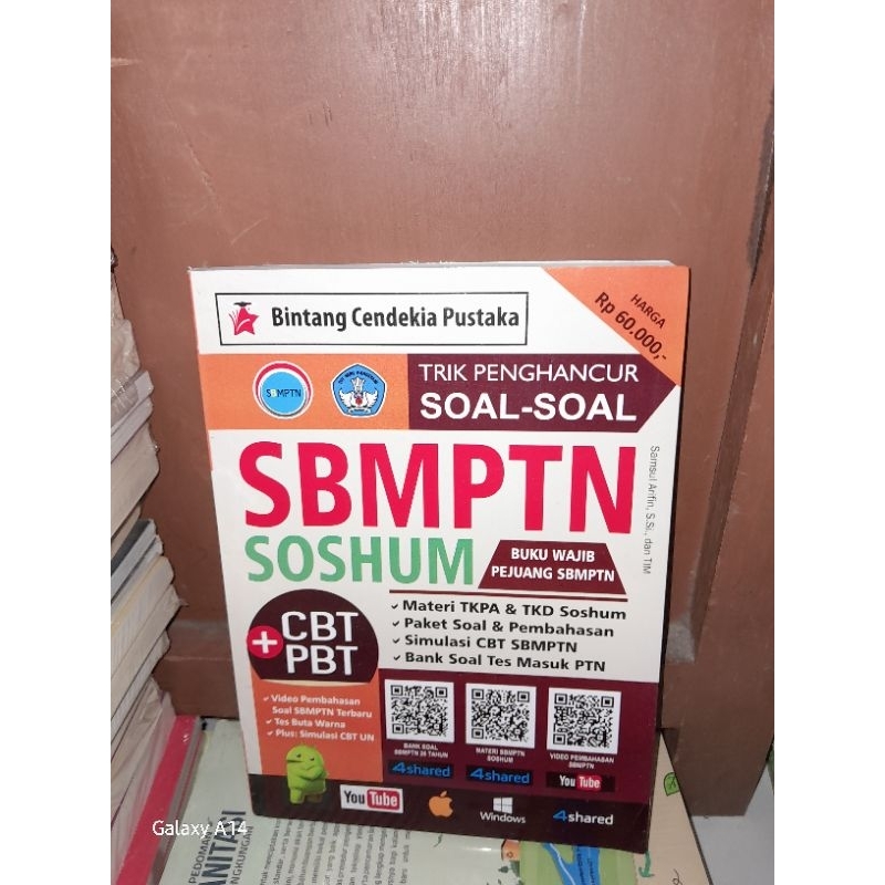 JUAL BUKU TRIK PENGHANCUR SOAL-SOAL SBMPTN SOSHUM BUKU WAJIB PEJUANG SBMPTN