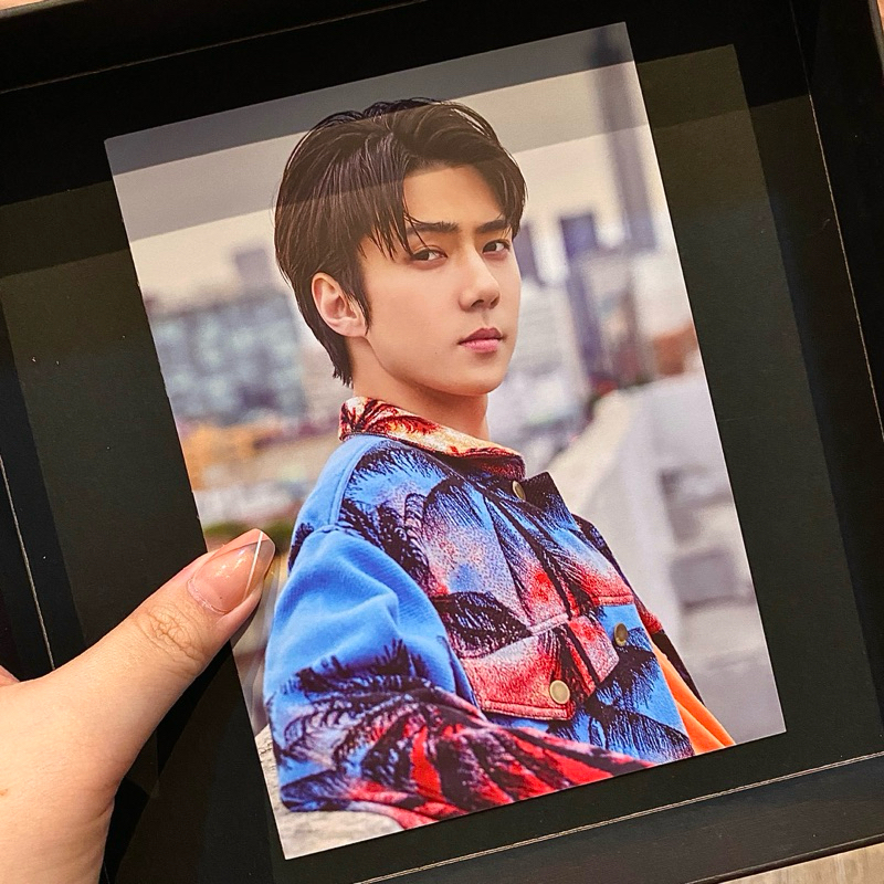 Postcard SEHUN EXO What a Life