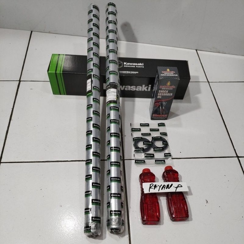 sok depan KLX 150 tele L sil+oli+sok