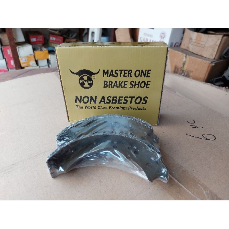 Kampas Rem Tangan Hand Brake Shoe Isuzu Elf Engkel NHR55 NHR 55