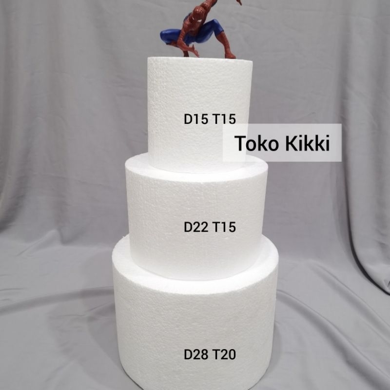 3 Tingkat Dummy Cake Styrofoam Dummy Kue Wedding