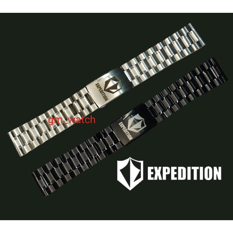 Strap Rantai Jam Tangan Expedition Stainles Stel Rantai Jam Expedition