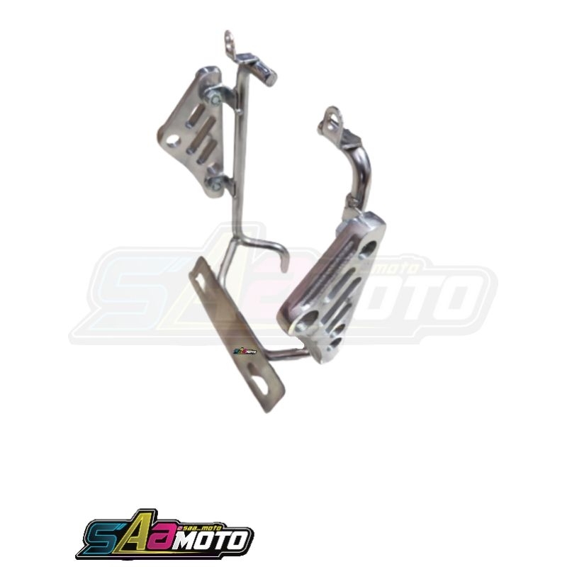 pangkon lampu pesek tralis kupingan model cnc pnp gl pro max megapro tiger breket lampu pesek tralis