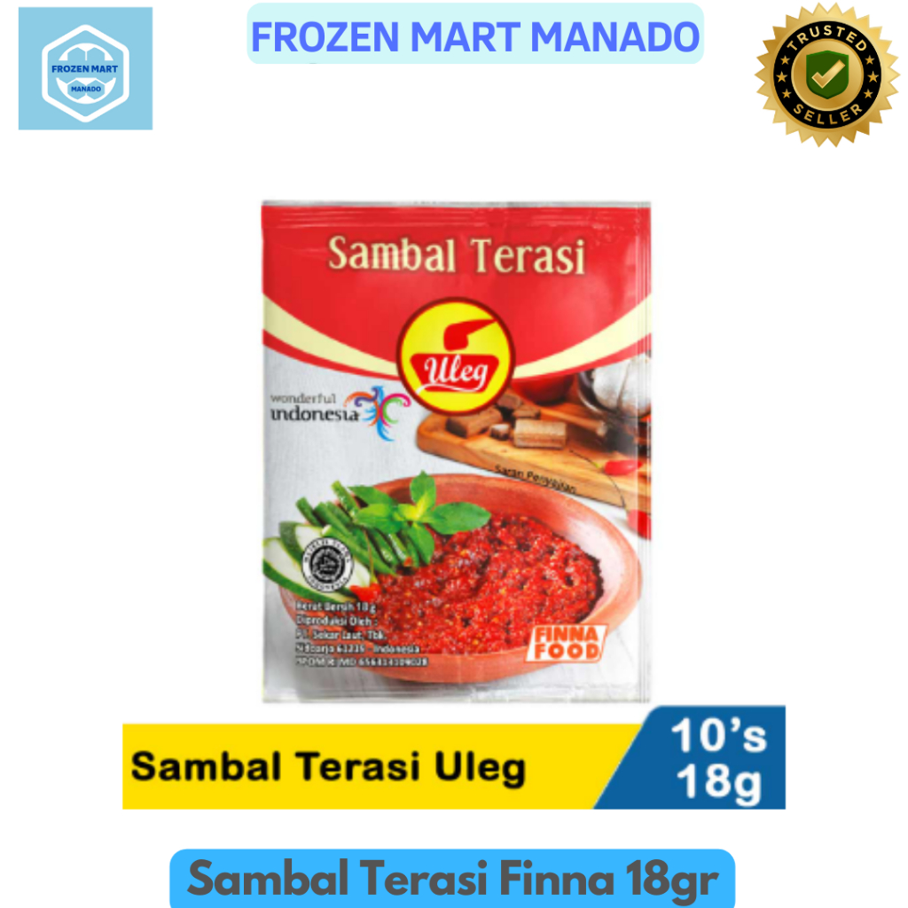 

Sambal Terasi Finna 18gr - Frozen Mart Manado (Frozen Food Manado)