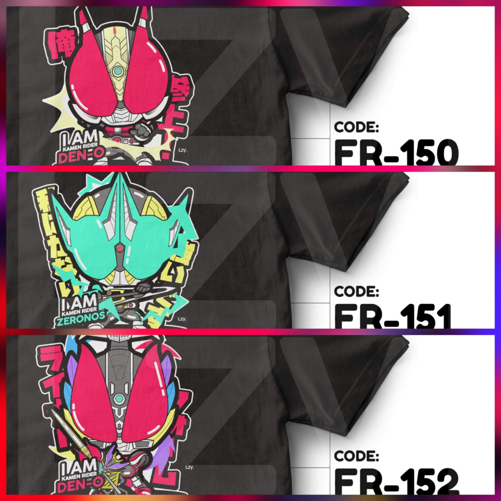 [PRE-ORDER] KAOS KAMEN RIDER DEN-O / DEN-O LINER FORM / ZERONOS Design BY LZY