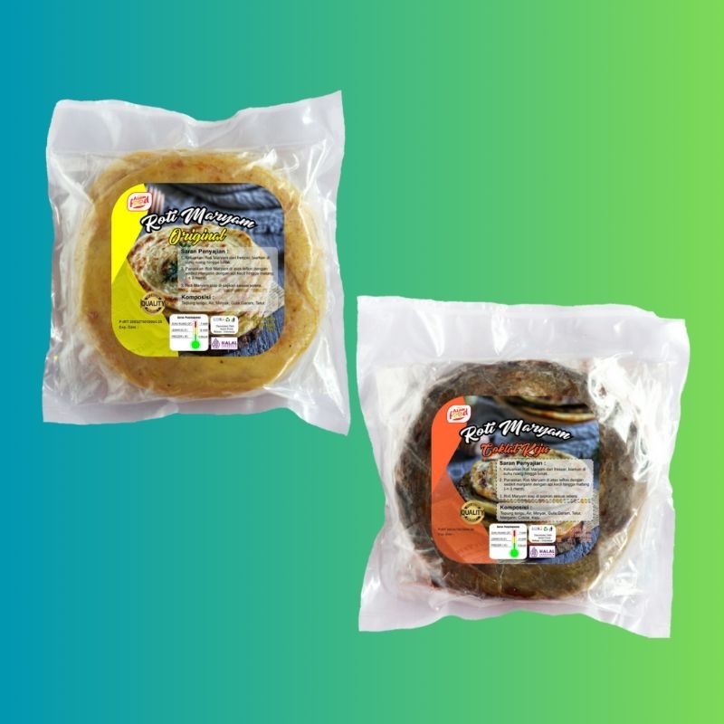 

[PAKET 2 MIX] ROTI MARYAM ORIGINAL & COKJU LARGE