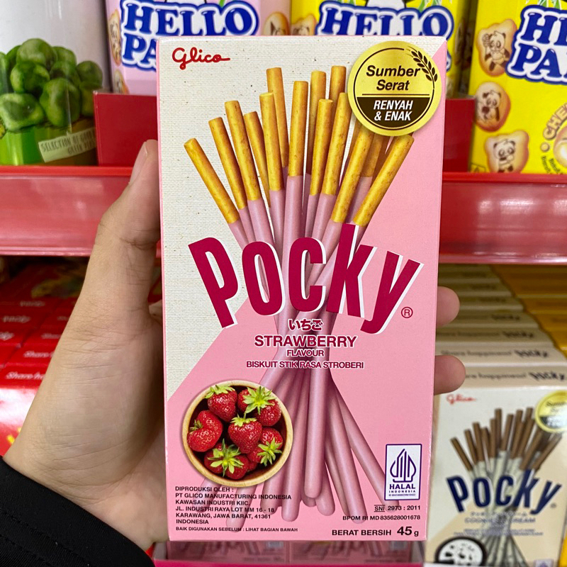 

Glico Pocky Strawberry Flavour 45gr