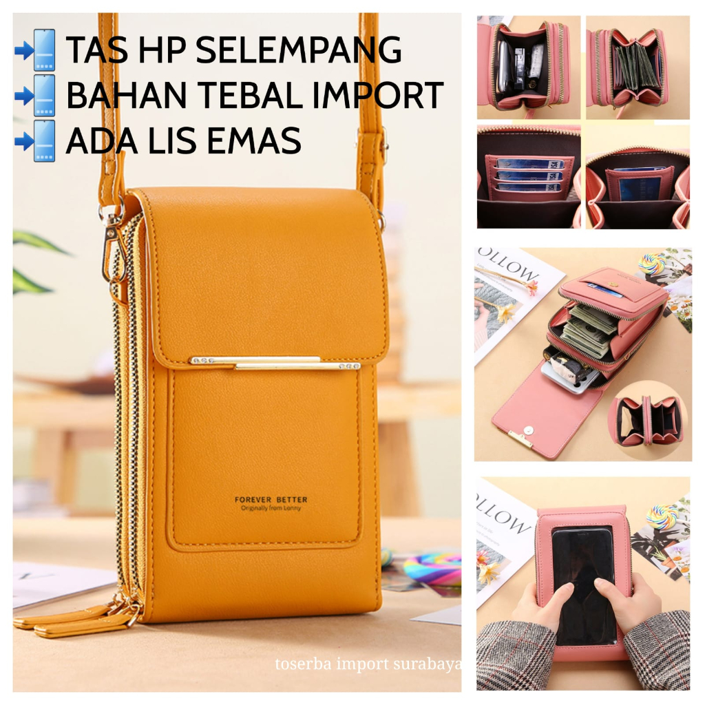 TAS HP SLING BAG PHONE IMPORT SELEMPANG WANITA / SLING PHONE BAG