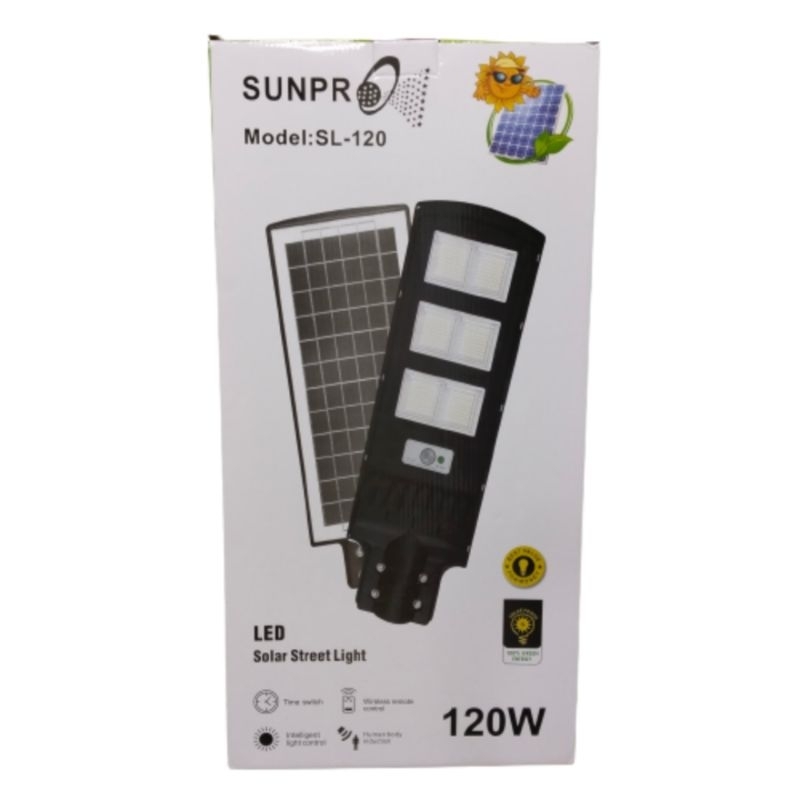 Lampu Jalan / LED Solar Street Light 120W SUNPRO SL-120