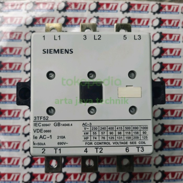 Contactor 3TF52 22-0XP0 SIEMENS 3TF5222-0XP0 3TF5222-OXPO Limited
