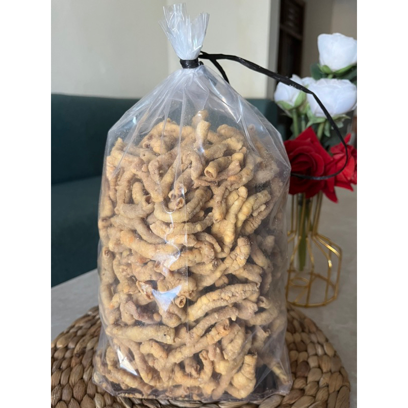 

Kripik Usus Crispy Original Gurih Asin Kiloan 1kg