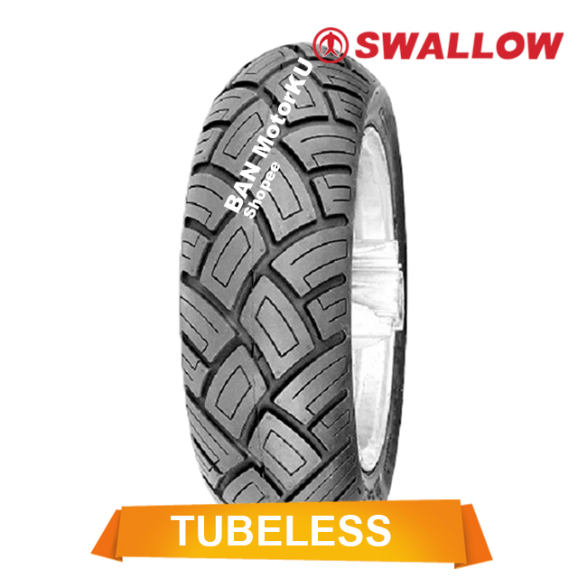 Swallow / Deli Tire Sc 103 ( Sc103 ) ukuran 100/80-10 Ban Motor Tubeless Scooter-Skuter /Vespa Matic