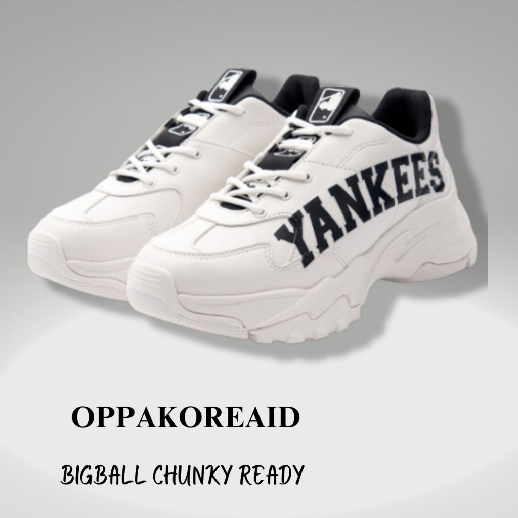 OppaKRID - Sepatu MLB BIG BALL CHUNKY Varcity Newyork Yankess READY original from korea