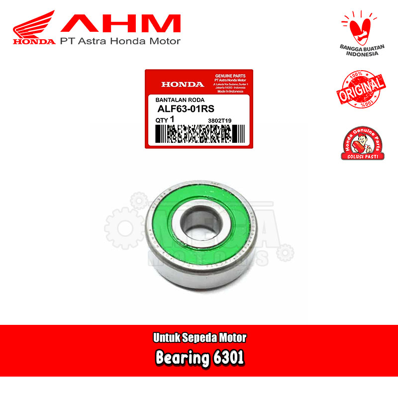 Laher Bearing 6301 Honda AHM ALF6301RS