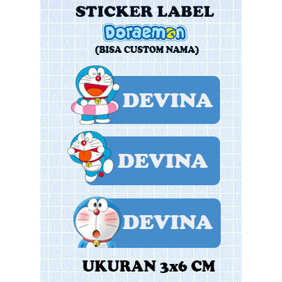 

ISI 32 PCS STIKER LABEL NAMA BUKU SEKOLAH CUSTOM DORAEMON MINIMAL ORDER 5 LEMBAR / STICKER LABEL NAMA ANAK / STICKER LABEL MATA PELAJARAN / STIKER KARAKTER