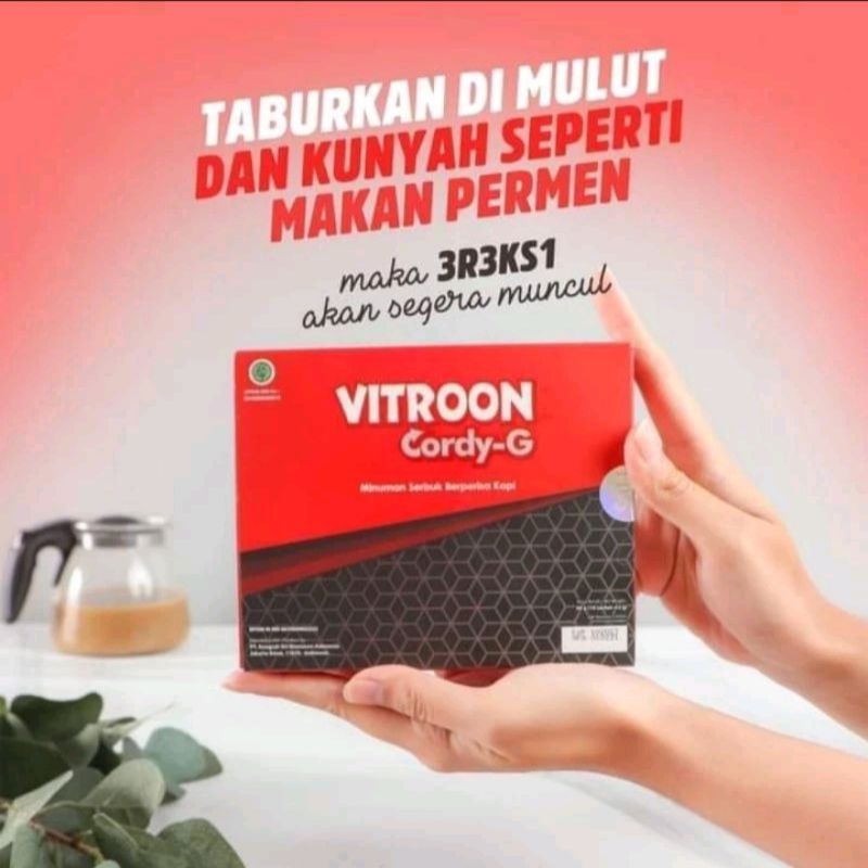 

vitroon cordy buat stamina pria membara