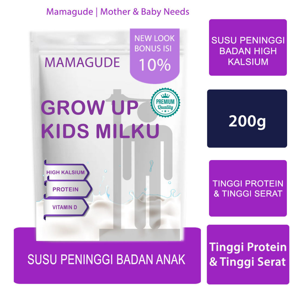 

Susu peninggi badan untuk remaja usia 17 tahun keatas Obat Peninggi Badan Remaja Susu Pertumbuhan Anak Susu Peninggi Badan Anak Susu Peninggi Badan Remaja Mamagude S GROW GROW UP (200g)