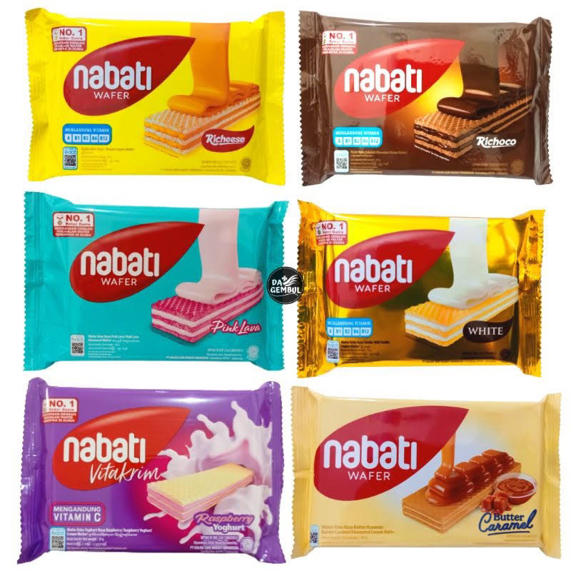 

Nabati Wafer Kecil 39g Ecer Murah