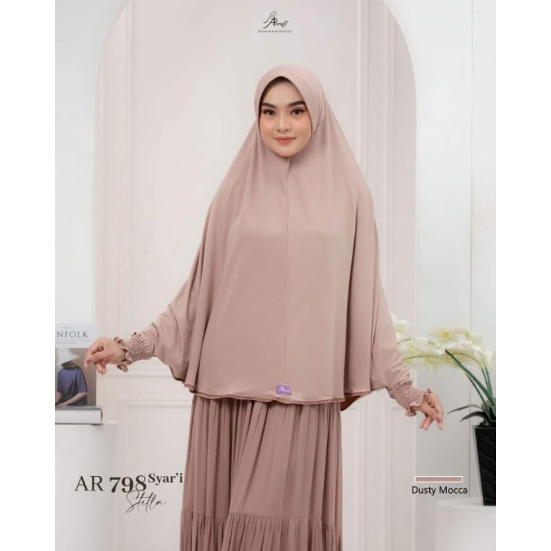 hijab arrafi Ar 798 jilbab hijab instan syar'i arrafi kerudung arrafi syar'i daily hijab by hijab ar