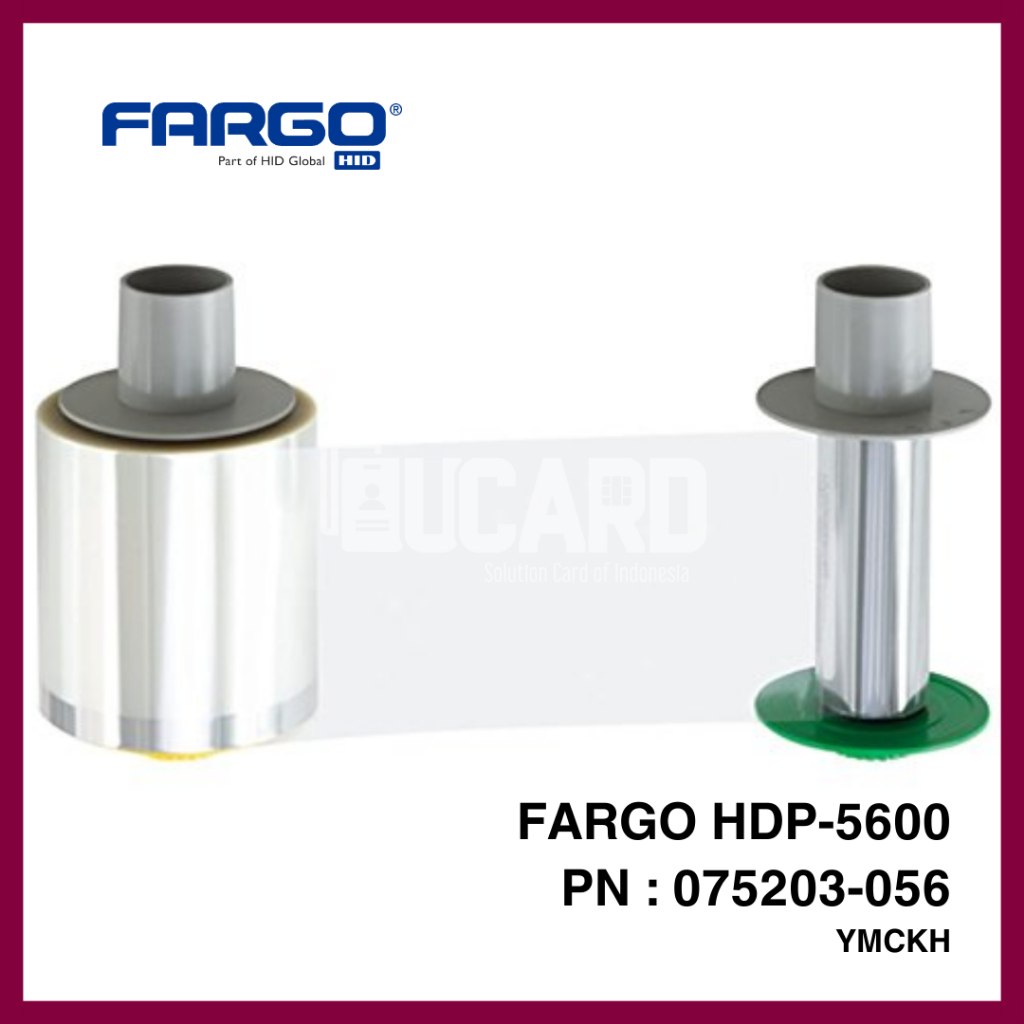 RIBBON FARGO HDP5000 E-KTP RETRANSFER FILM PN : 75203 ( 075203-056 )