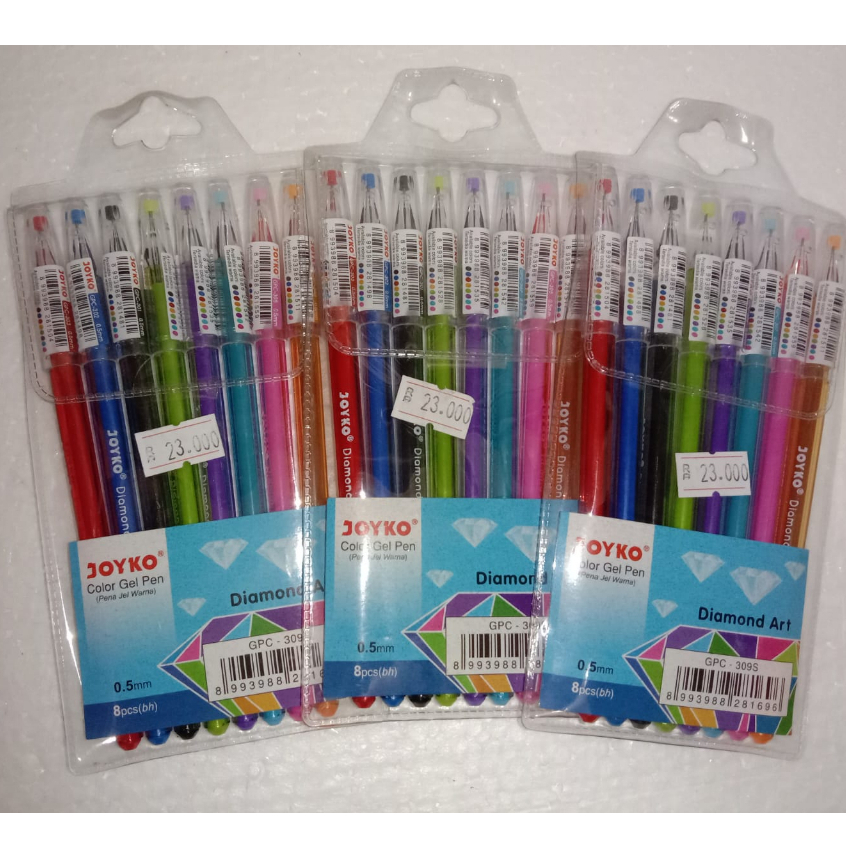 

1 SET PULPEN GEL JOYKO WARNA ( 7 WARNA )